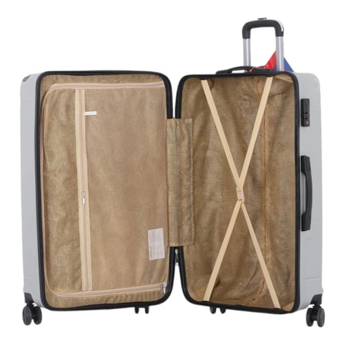 طقم حقائب سفر صلبة من 3 قطع - بكفرات دبل 360 درجة...