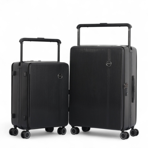 طقم شنط سفر ذكية من قطعتين – بولي كربون متين – ضد...