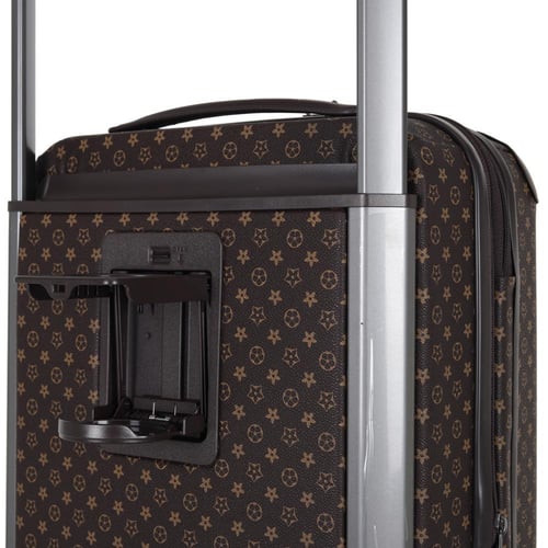 طقم حقائب سفر فاخر 5 قطع بمزايا ذكية شنط السفر الم...