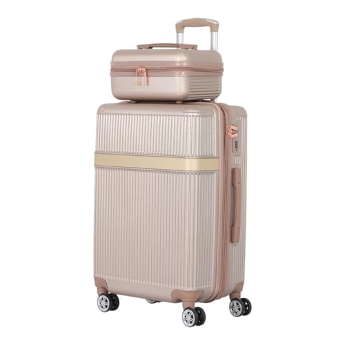 طقم شنط سفر دبش عرايس 7 قطع بسحاب متين - كفرات مزد...