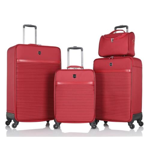 طقم شنط عربية قماش 4 قطع مع شنطة مكياج