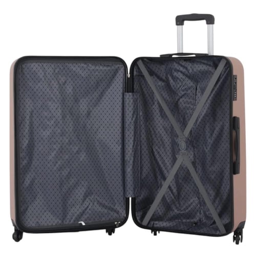 طقم شنط سفر صلبة - مكونة من 3 قطع - - مصنوعة من ما...