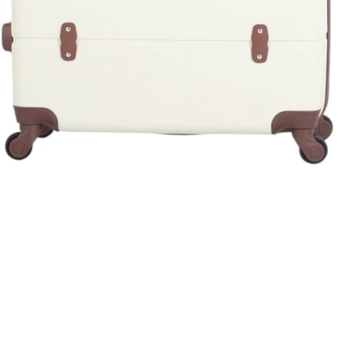 طقم حقائب سفر كلاسيكي راقٍ - 3 قطع بتصميم أنيق ومح...