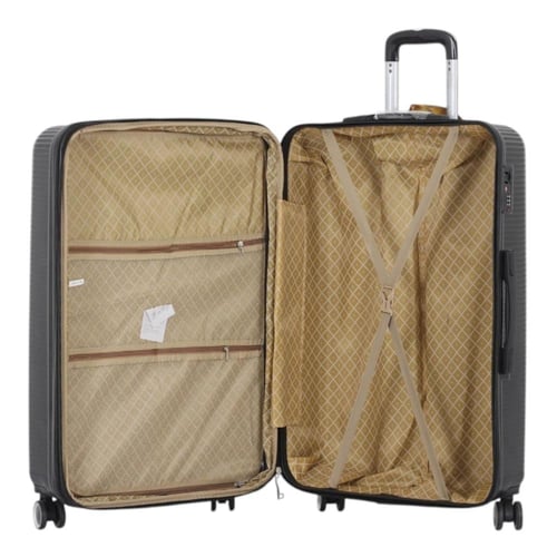 طقم حقائب سفر مكون من 4 قطع يشمل حقيبة يد - بكفرات...