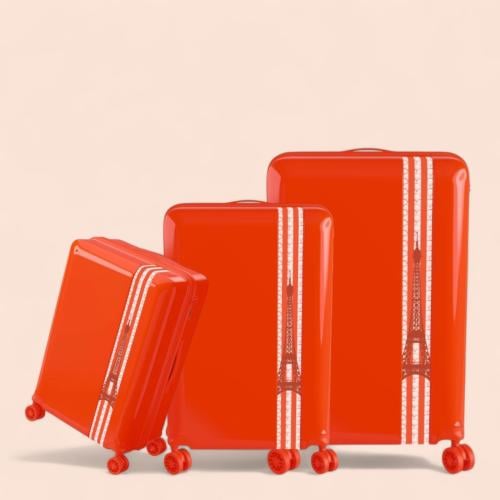 طقم شنط سفر - ضد الكسر - أنيق ومتين مصنوع من مادة...