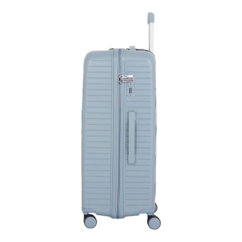 طقم حقائب سفر (4 قطع) بتصميم ماسي أنيق وضد الكسر -...