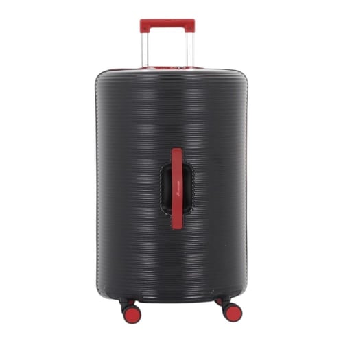 طقم شنط سفر فايبر بتصميم أسطواني مبتكر ومقاوم للما...