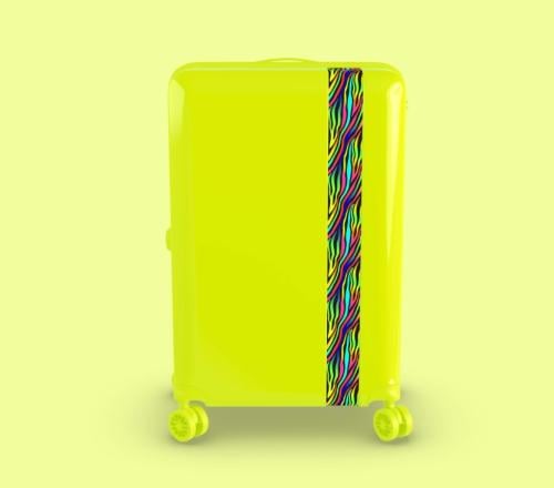 حقيبة سفر من | Bande a part | ضد الكسر - 4 عجلات م...