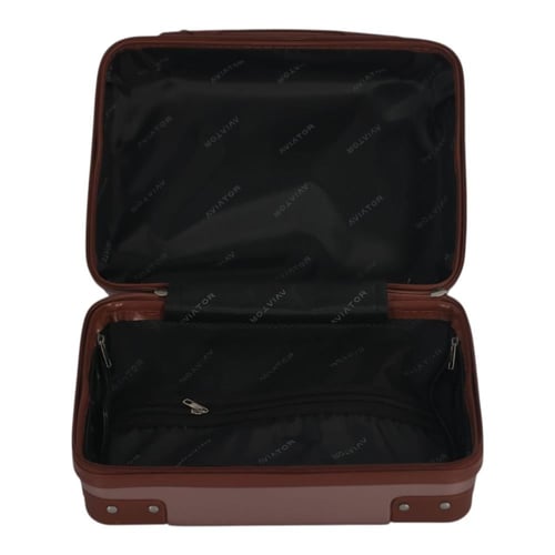 طقم حقائب سفر كلاسيكي فاخر - 4 قطع - مصمم ليجمع بي...