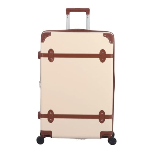 طقم حقائب سفر كلاسيكي فاخر - 4 قطع - مصمم ليجمع بي...