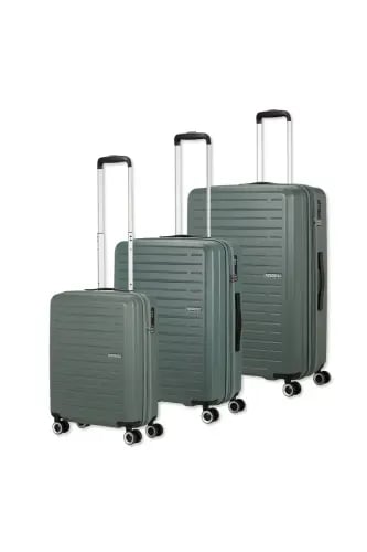 American Tourister Aerojoy Travel Luggage Set – 3 Pieces, Available in Multiple Colors