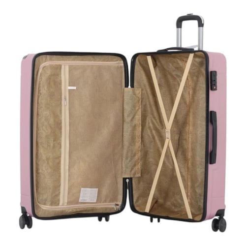 طقم حقائب سفر صلبة من 3 قطع - بكفرات دبل 360 درجة...