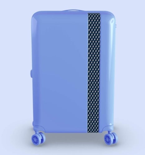 طقم شنط سفر - ضد الكسر - أنيق ومتين مصنوع من مادة...