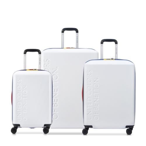 Delsey x United Colors of Benetton Luggage Set – 3 Pieces (82 + 70 + 55 cm)