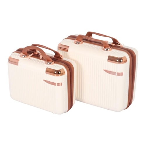 طقم شنط سفر دبش عرايس 7 قطع بسحاب متين - كفرات مزد...