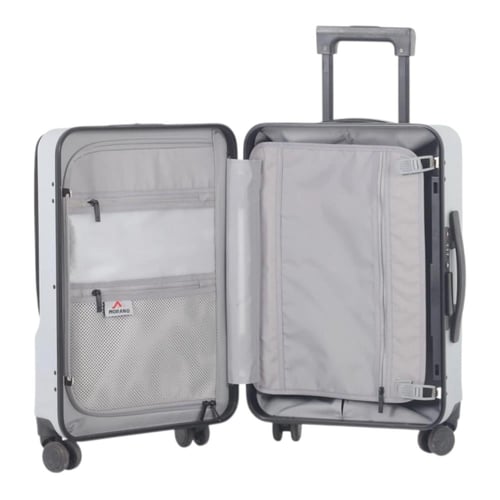 حقيبة سفر فاخرة بحجم 20 بوصة، مصممة خصيصًا لتناسب...