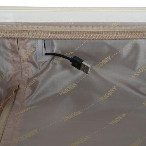 مجموعة حقائب سفر مكونه من5 قطع بخامة PC عالية الجو...