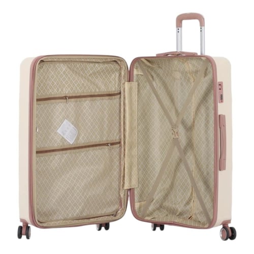 طقم حقائب سفر مكون من 4 قطع يشمل حقيبة يد - بكفرات...