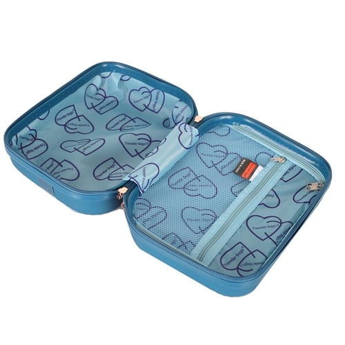 طقم شنط سفر دبش مكون من 5 قطع دبل كفرات هيكل نحاسي