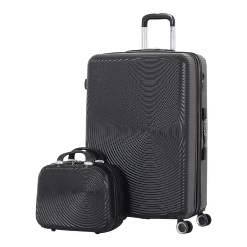 طقم حقائب سفر مكون من 4 قطع يشمل حقيبة يد - بكفرات...