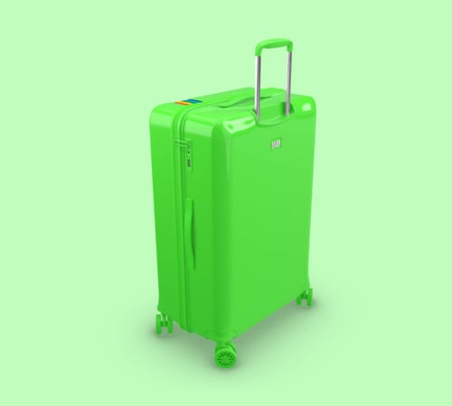 حقيبة سفر من | Bande a part | ضد الكسر - 4 عجلات م...