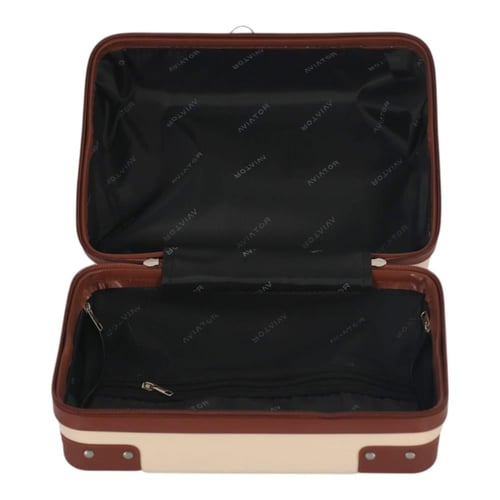 طقم حقائب سفر كلاسيكي فاخر - 4 قطع - مصمم ليجمع بي...