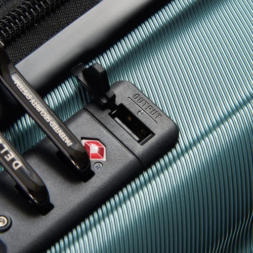 حقيبة سفر من ديلسي - الظل 5.0 - قابلة للتوسيع بعجل...