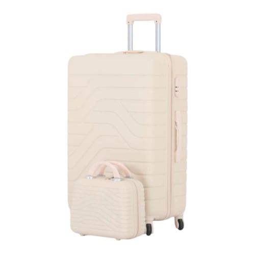 طقم حقائب سفر من 4 قطع - بكفرات دوارة360 درجة - وق...