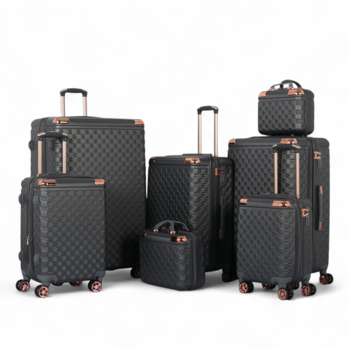 طقم شنط سفر دبش عرايس 7 قطع بسحاب متين - كفرات مزد...