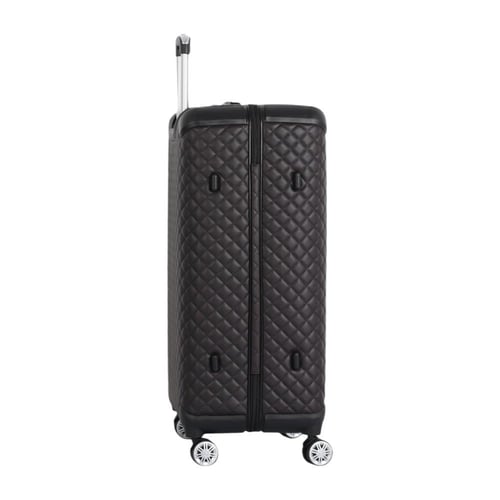 طقم حقائب سفر فاخرة ومحصنة - 5 قطع (3 ترولي + 2 حق...