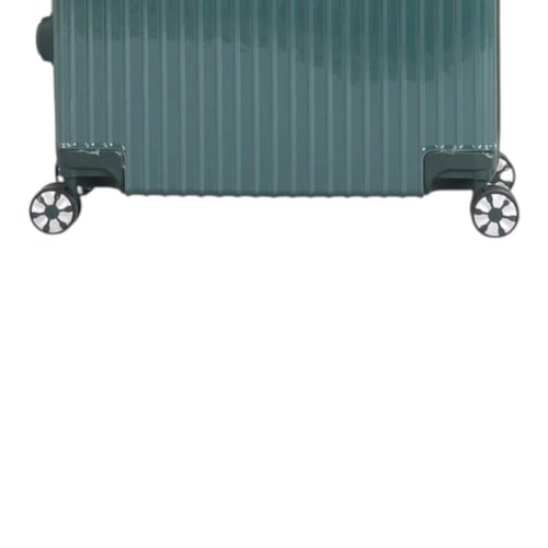 طقم حقائب سفر صلبة بتصميم الألومنيوم الأنيق - 3 قط...