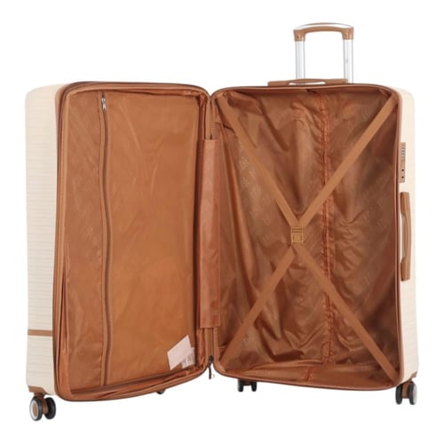 طقم حقائب سفر فاخر ومتين - 3 قطع من البولي كربونات...