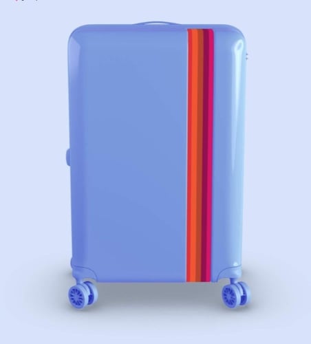 حقيبة سفر من | Bande a part | ضد الكسر - 4 عجلات م...