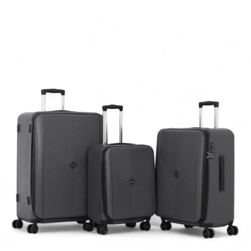 طقم شنط سفر ضد الكسر من خامة البولي بروبيلين مكون...