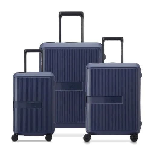Delsey United Colors of Benetton 3-Piece Luggage Set – Modern Design