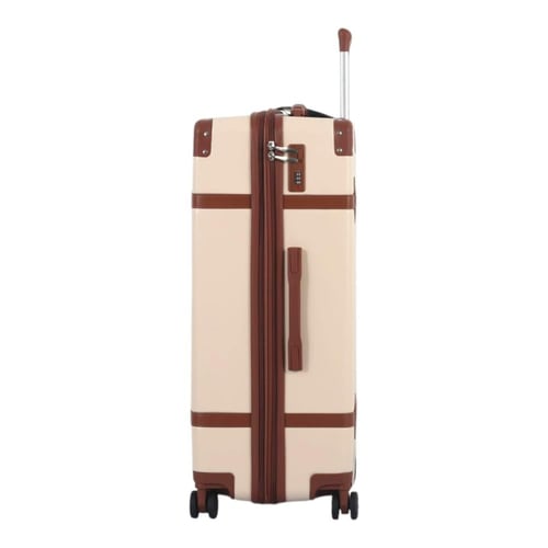 طقم حقائب سفر كلاسيكي فاخر - 4 قطع - مصمم ليجمع بي...