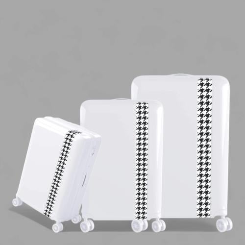 طقم شنط سفر - ضد الكسر - أنيق ومتين مصنوع من مادة...