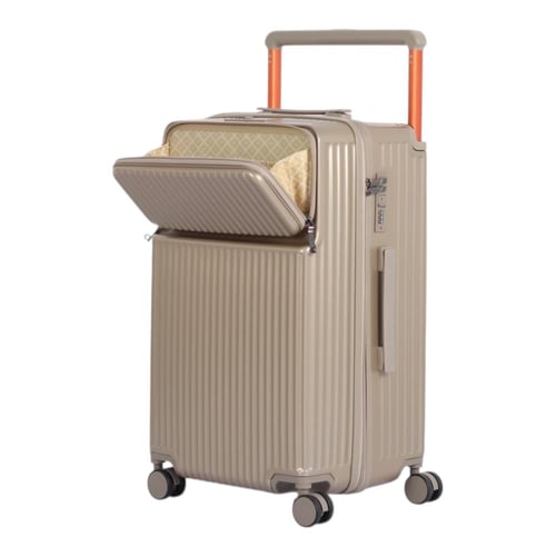 طقم حقائب سفر صلبه مكون من 3 قطع بكفرات دبل وحامل...