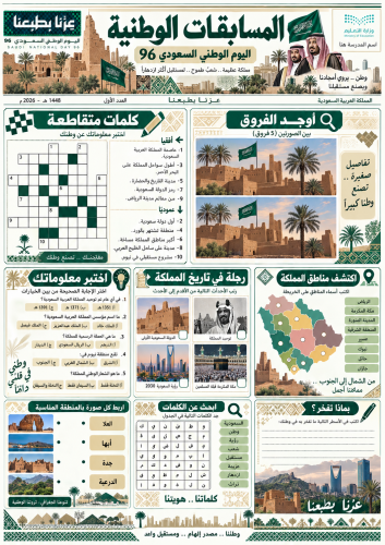 جريدة مسابقات اليوم الوطني 96