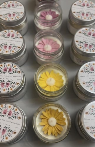 بوكس شمعة الوردة