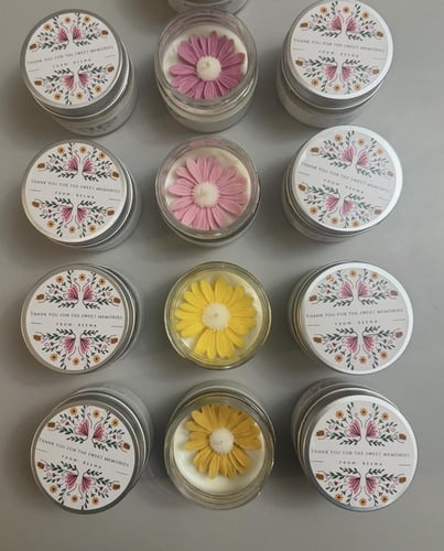 بوكس شمعة الوردة