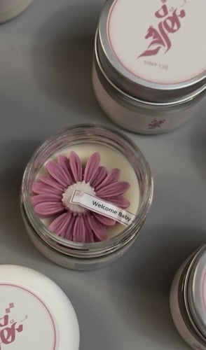 بوكس شمعة الوردة