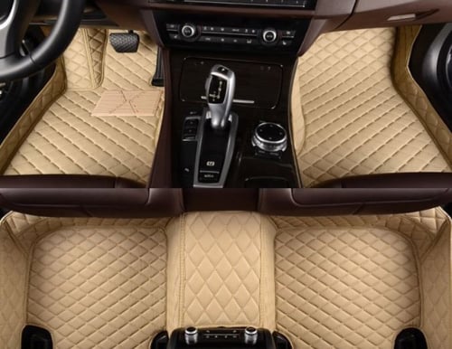 أرضيات جلدية أنيقة وفاخرة صالون