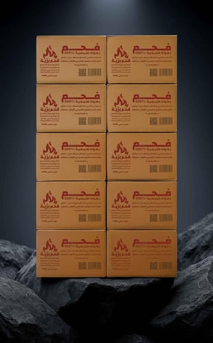 2+10 =12 كراتين فحم برية حجم 10 كيلو