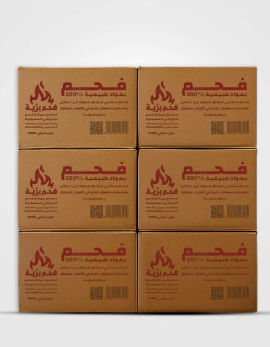 1+6هدية =7 كراتين فحم برية حجم 10 كيلو