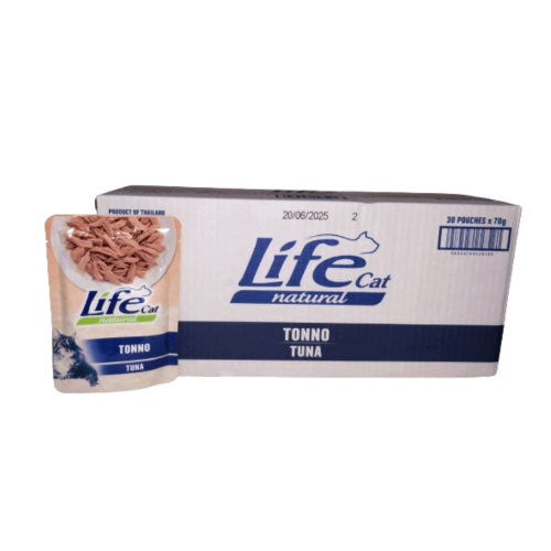 لايف كات ظروف طعام رطب للقطط بنكهة التونة 30 حبة 7...