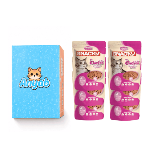 Snaki the most adorable moist chicken food in jell...