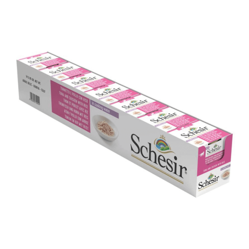 شيزر معلبات التونا والدجاج مع الأرز وجبة طبيعية لل...