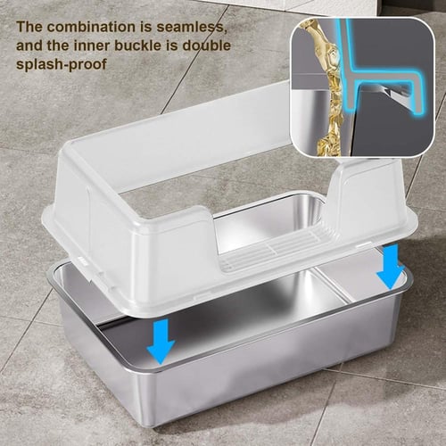 ليتر بوكس ستيل طول 60 عرض 40 إرتفاع 30