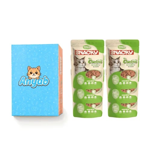 Snaki the most adorable moist chicken food with je...